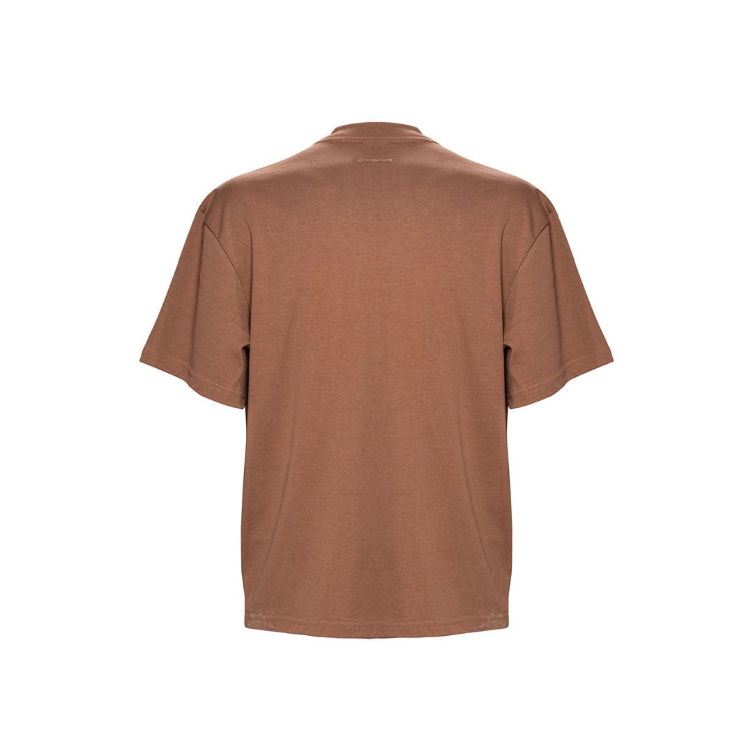 Camiseta Oversize Chocolate | Basics Chrome - imagen 3