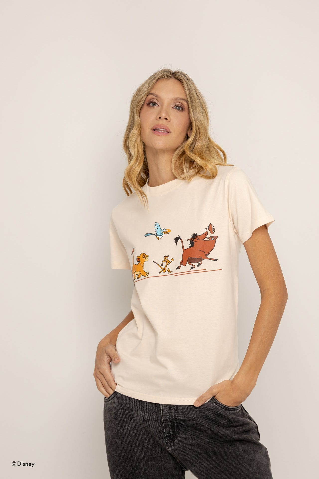 T-Shirt Beige El Rey Leon - imagen 5