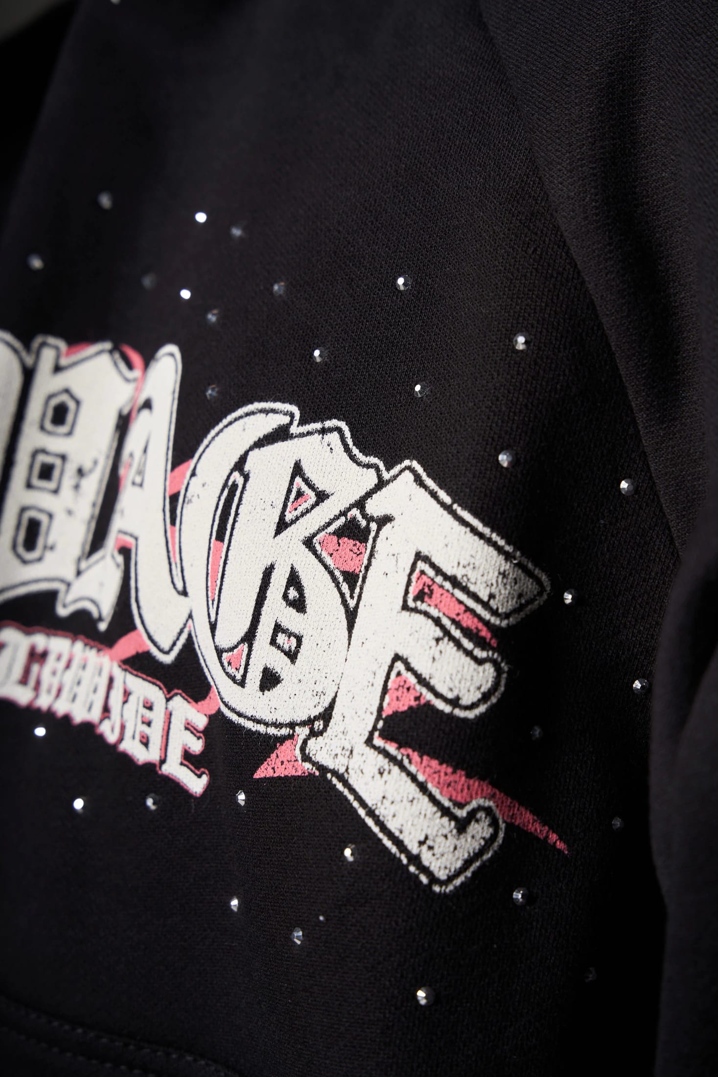 Hoodie Boxy fit rosa piedras  400 gramos - imagen 6