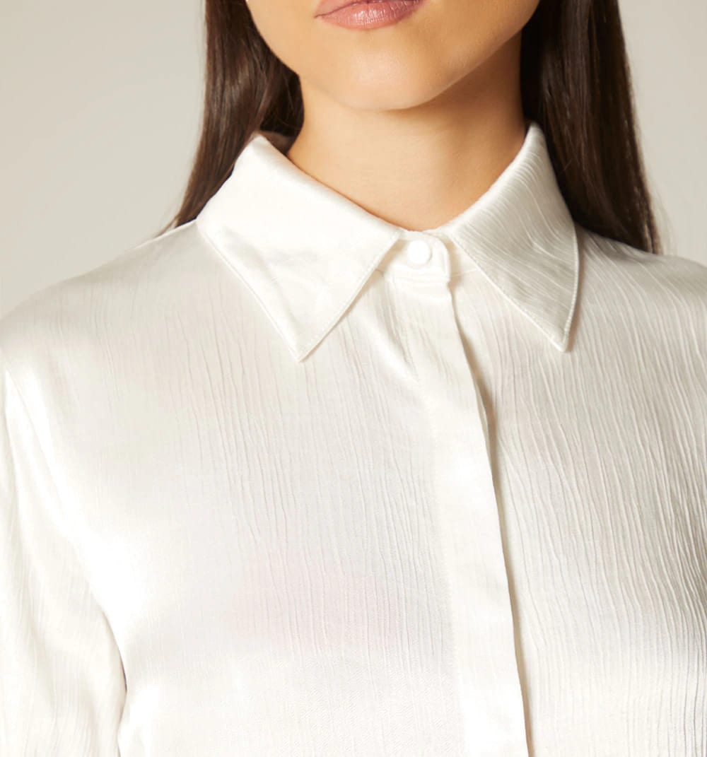 Blusa camisera manga larga - imagen 3