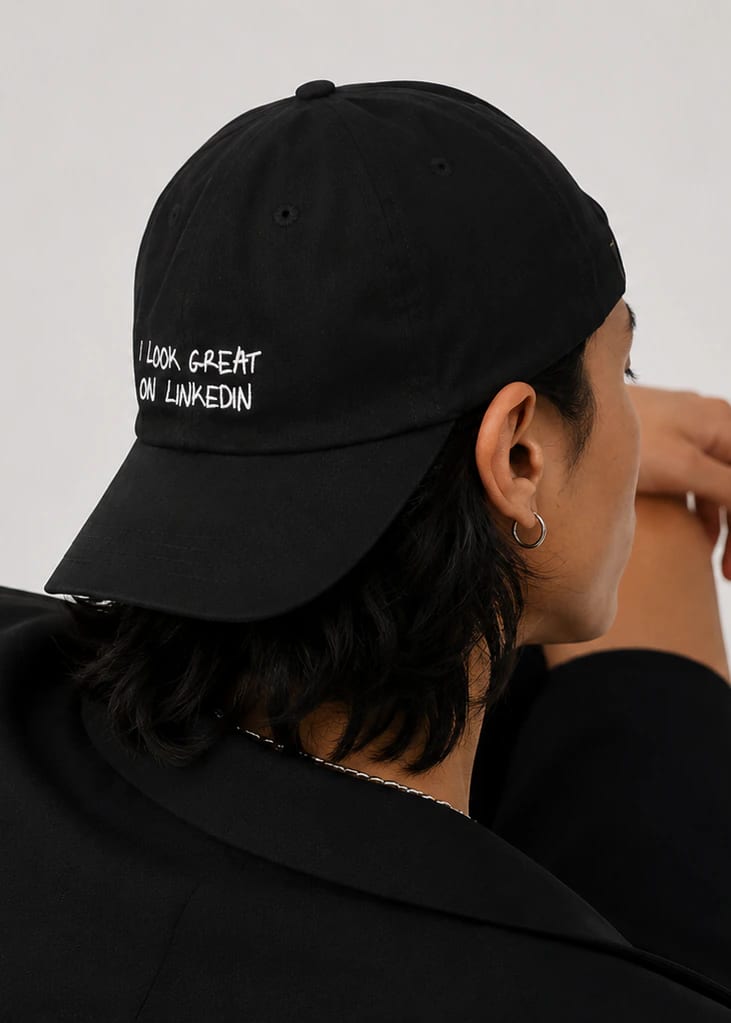 CTW Gorra Linked in negro - imagen 2