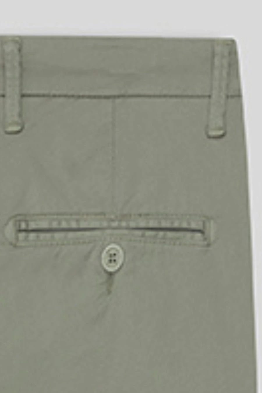 Men's cotton pants military green mauro - imagen 3