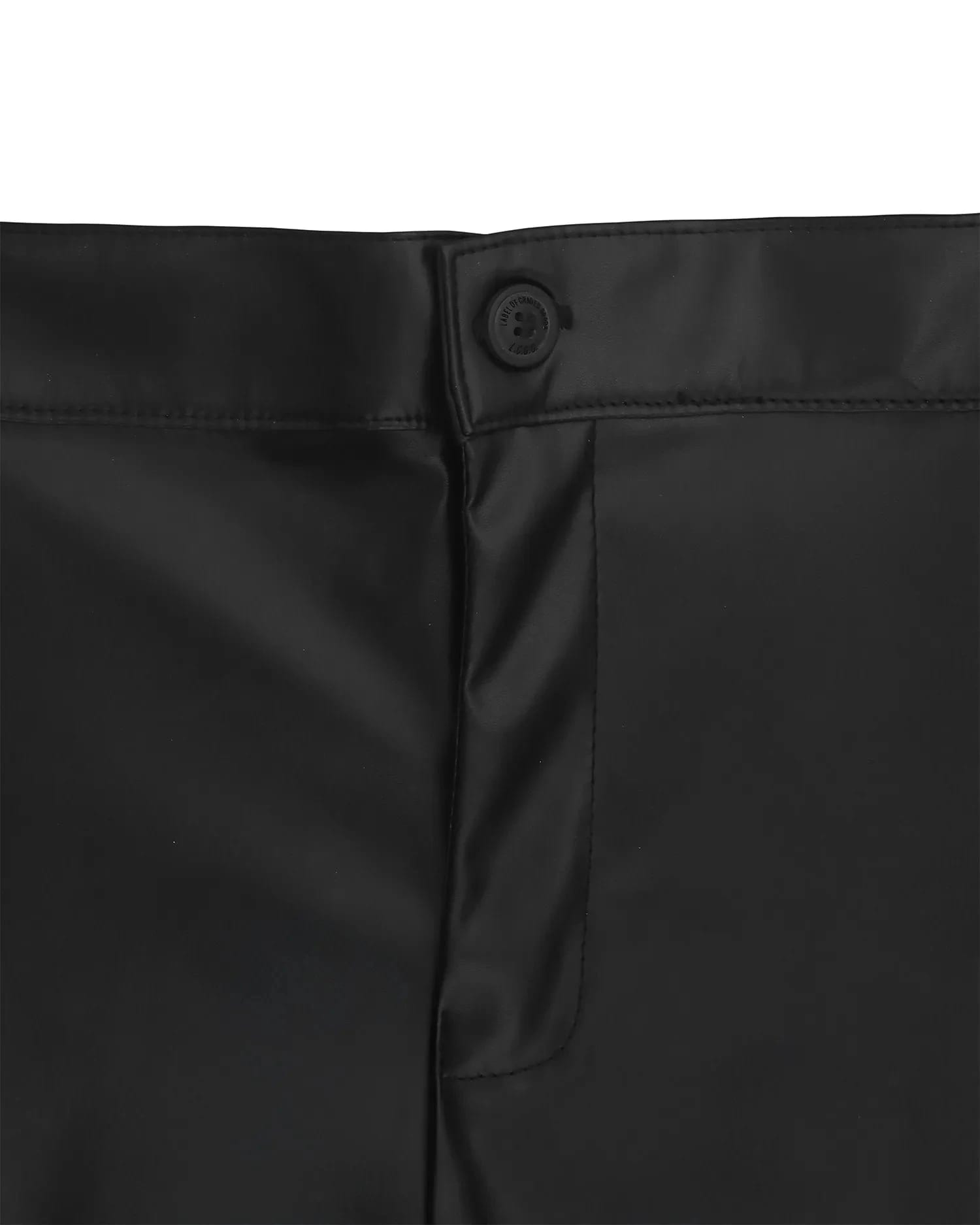 Pantalón Cuerina Negro - imagen 7