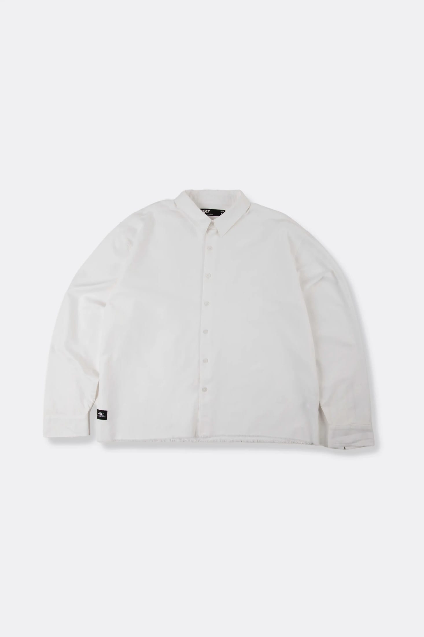 CAMISA MANGA LARGA COLOR BLANCO BLANCO - imagen 1