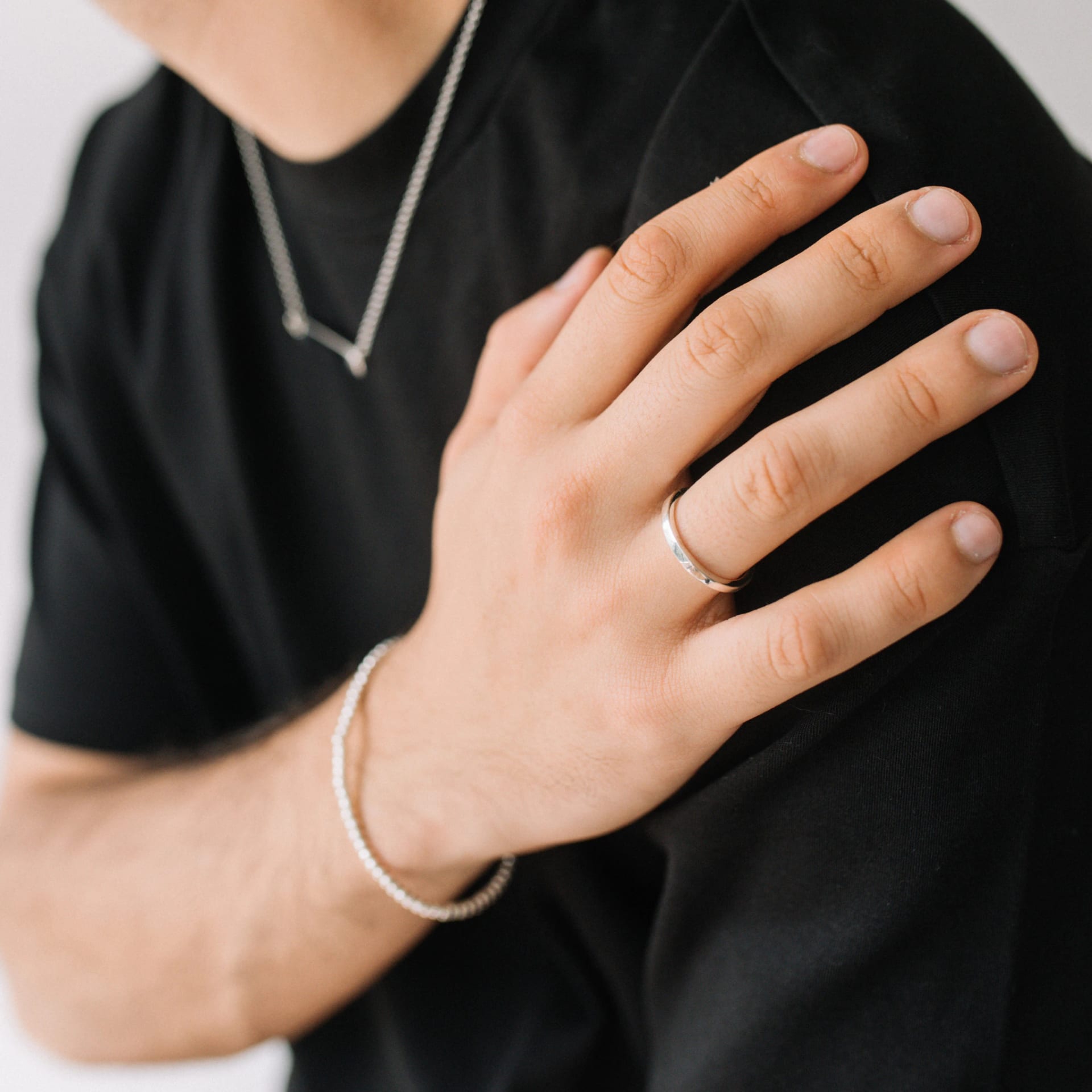 BAND RING 2,5MM | ANILLO EN PLATA LEY 950 - imagen 2