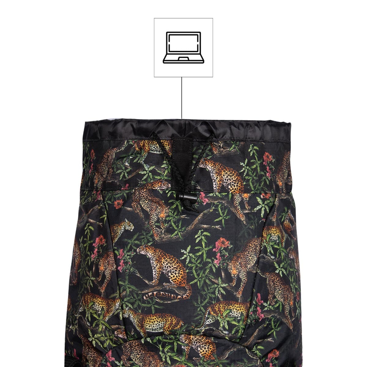 Morral Viajero ULTRA Plegable Estampado Jaguares Citybags Multicolor - imagen 7