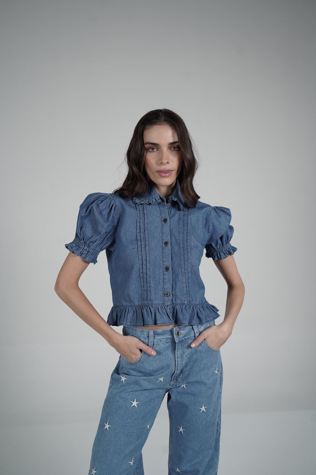 Magnolia Denim Shirt - imagen 1