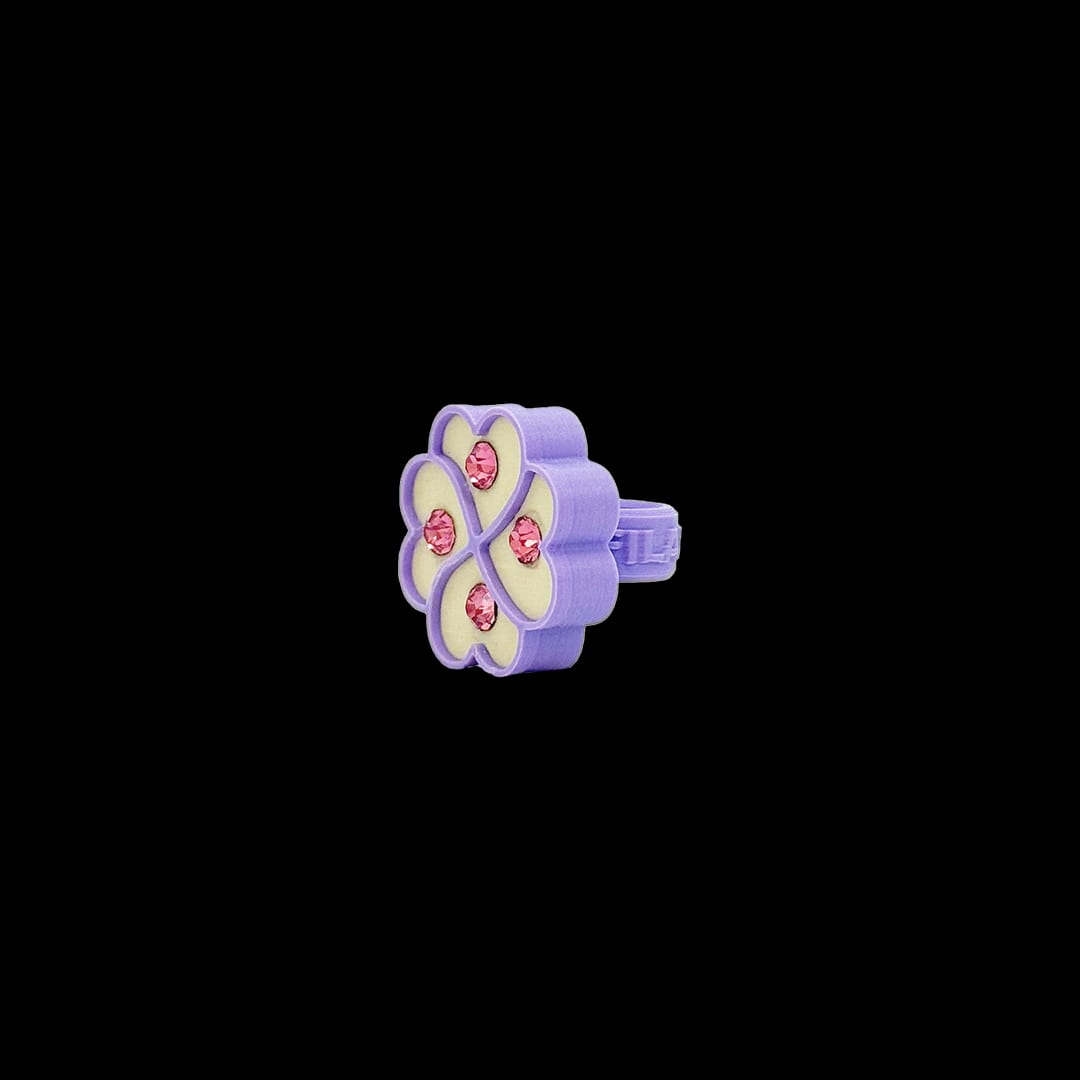 EAR CUFF CRYSTAL CLOVER NEW DROP - imagen 1