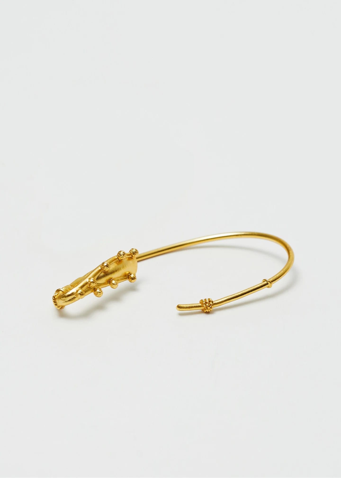 Earcuff Estambre Dorado - imagen 5
