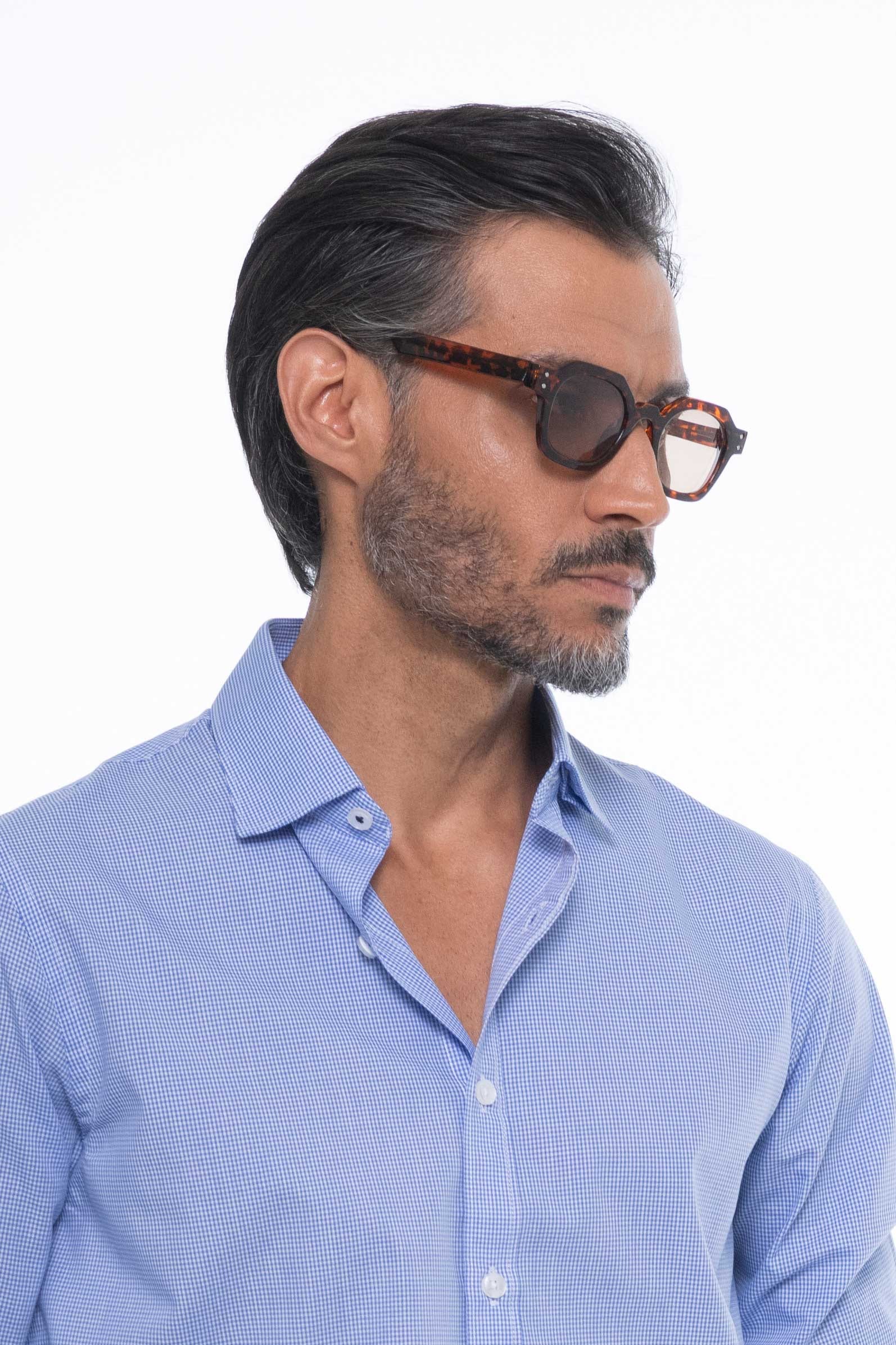 Camisa Londres Azul Medio - imagen 2