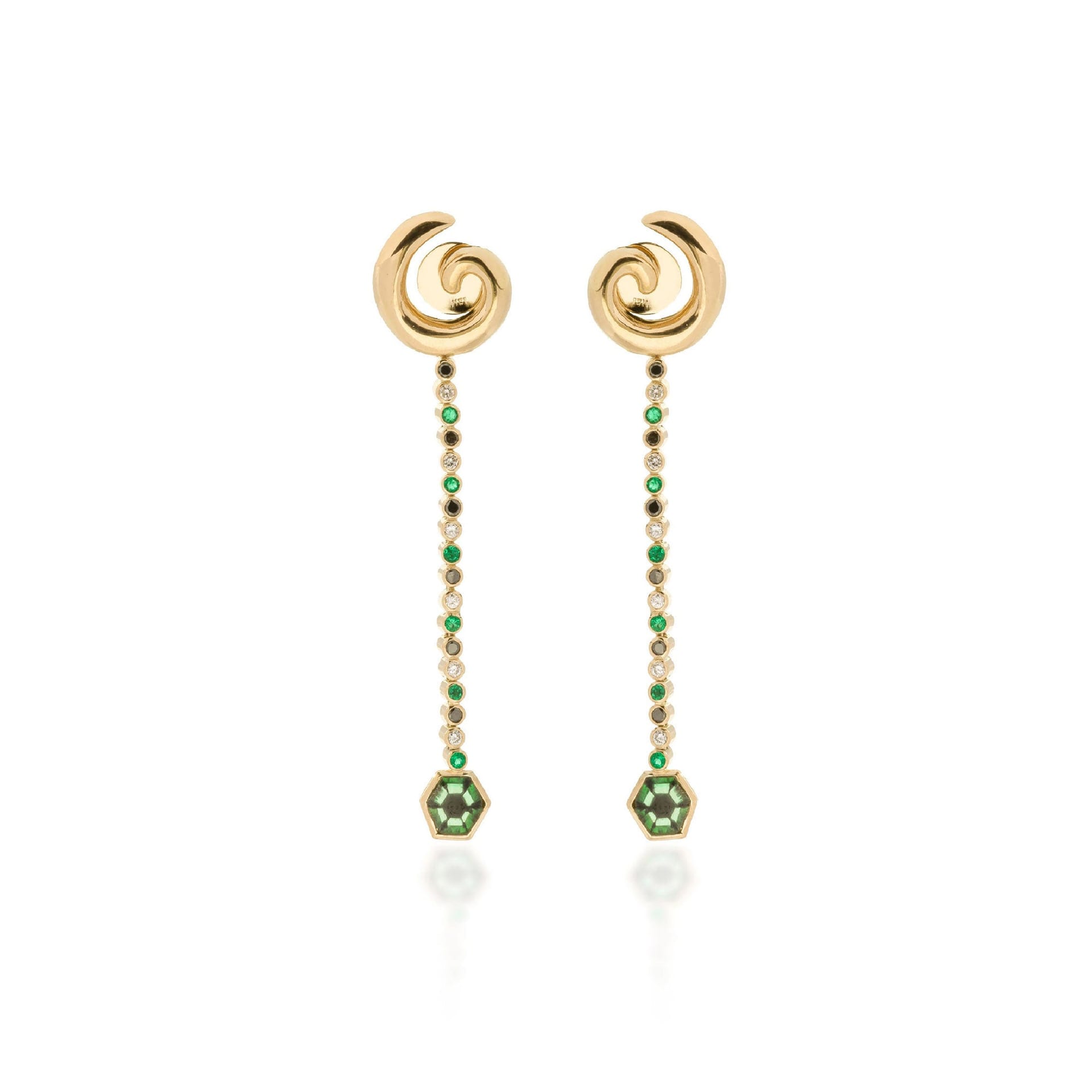 Aretes Snake Iris - imagen 1