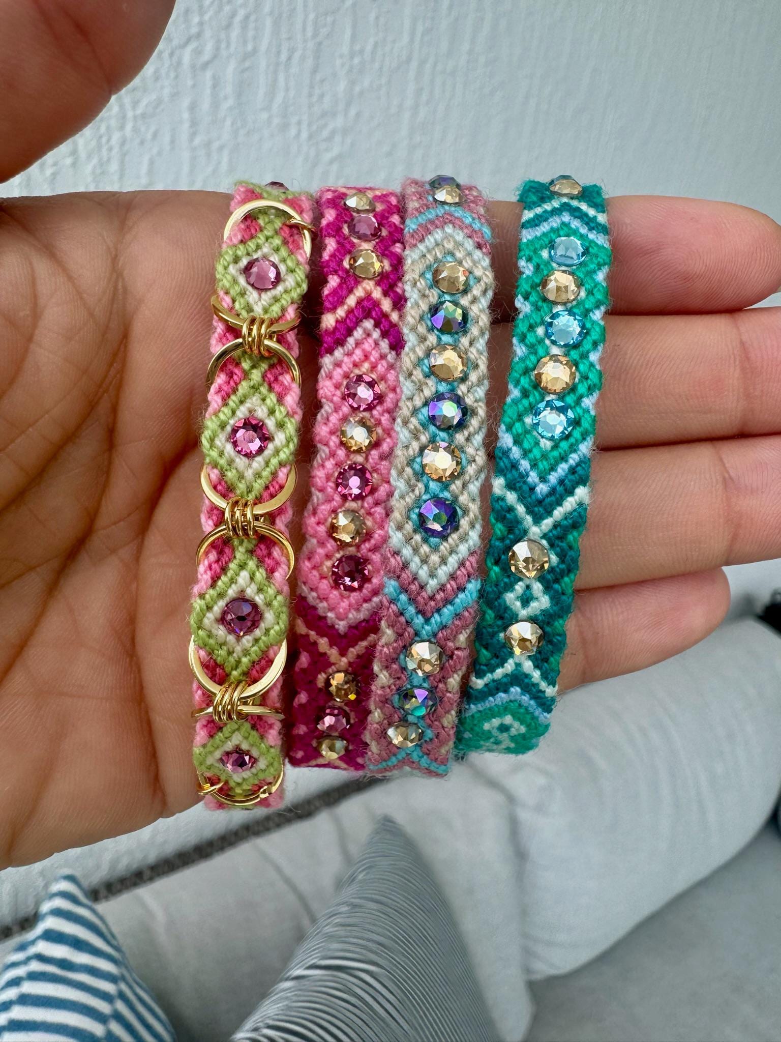 Free Spirit Hoops Bracelet | Sahara Blush - imagen 2