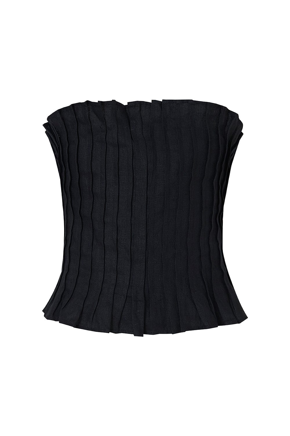 Crop top chiara negro - imagen 2