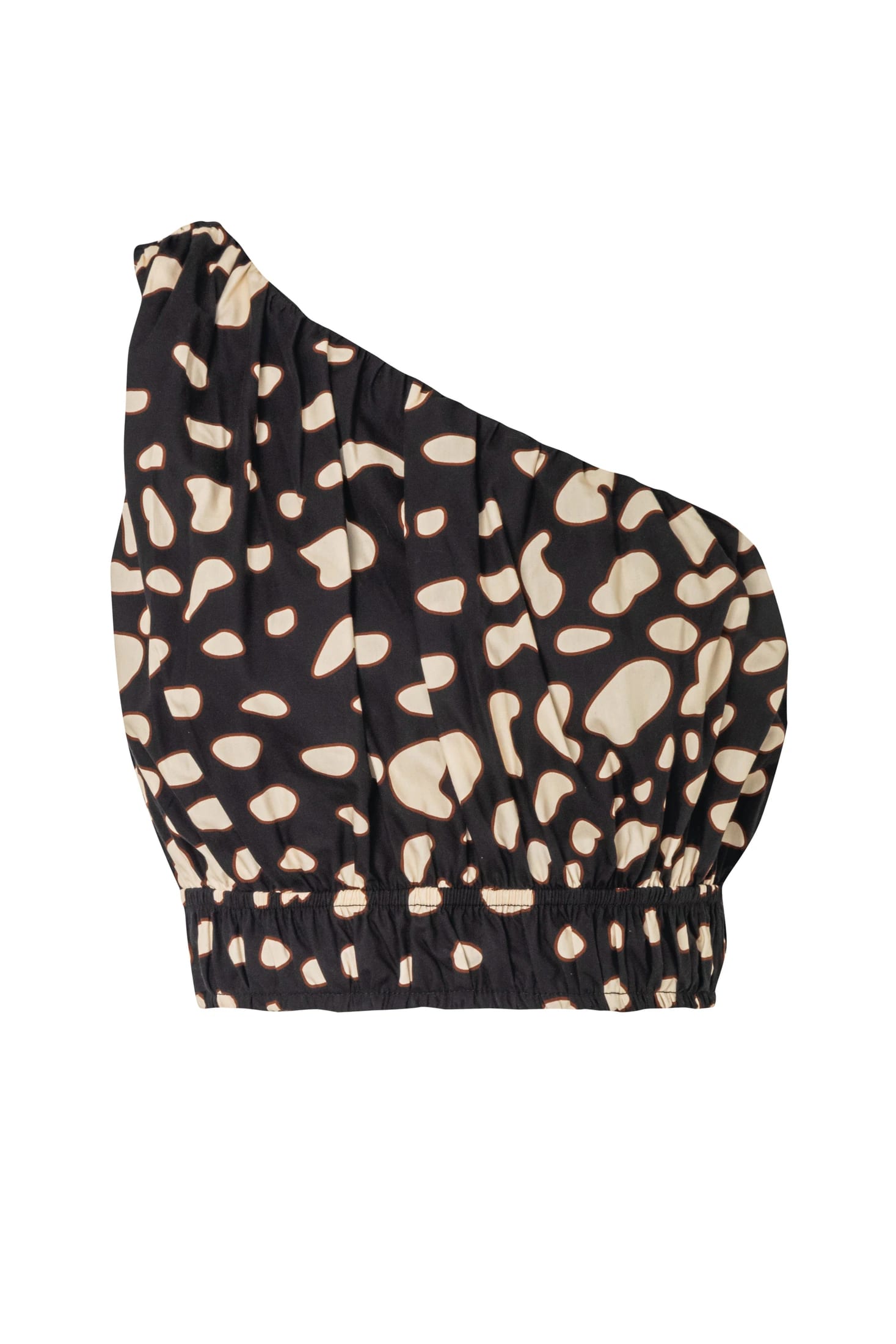 Ornella Cotton Top / Black Night Ivory Pebbles - imagen 1