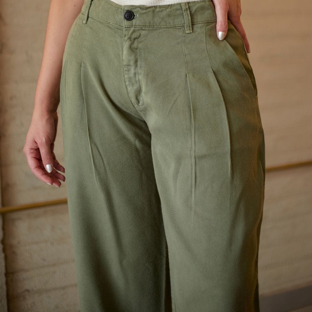 Pantalón Eucalipto Oliva - imagen 3