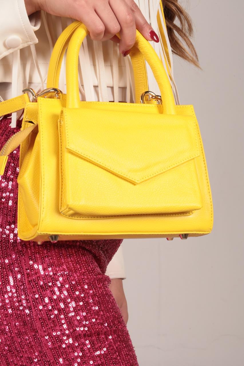 MiniBag Amarillo – Bolso en Cuero - imagen 3