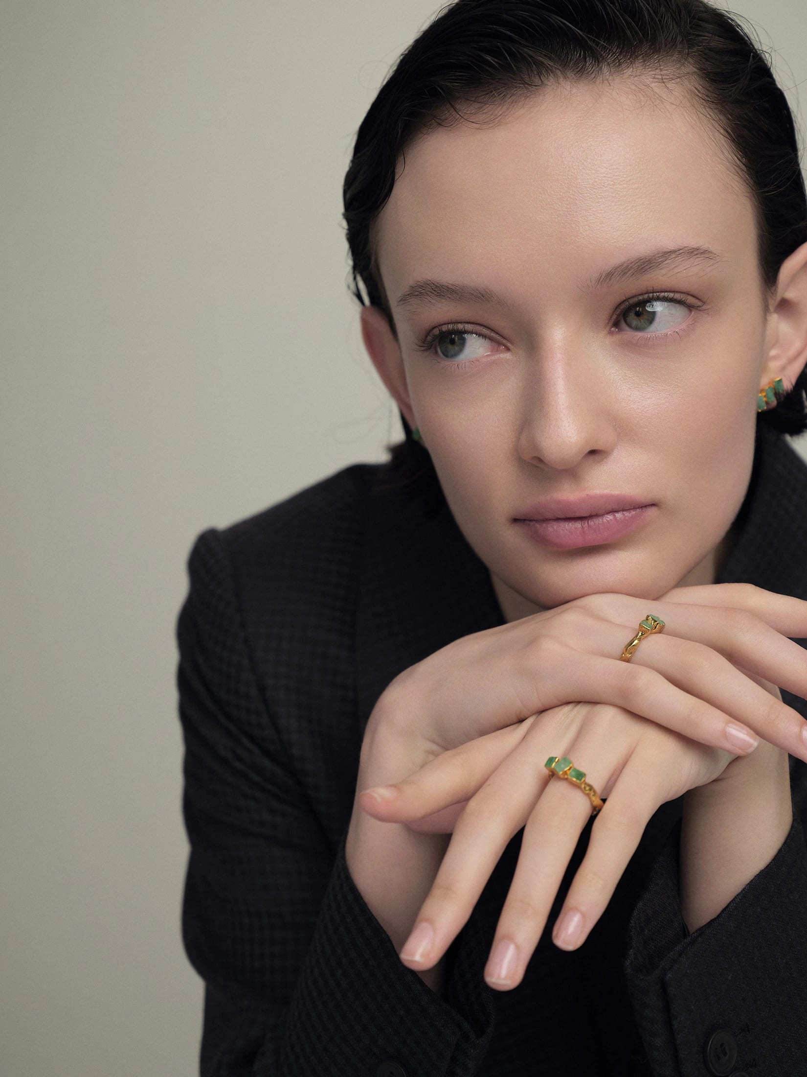 Maya 3 Stones Ring - imagen 3
