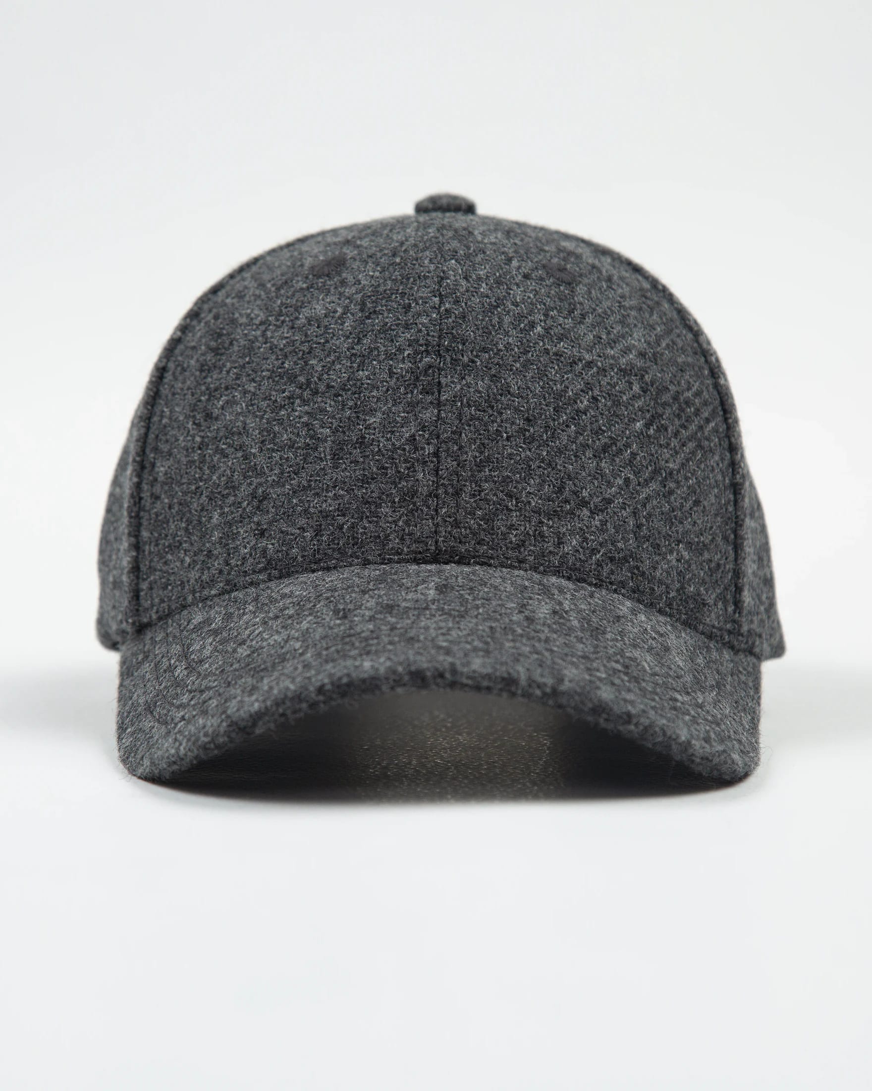 Gorra Baseball Lana Gris Oscuro - imagen 3