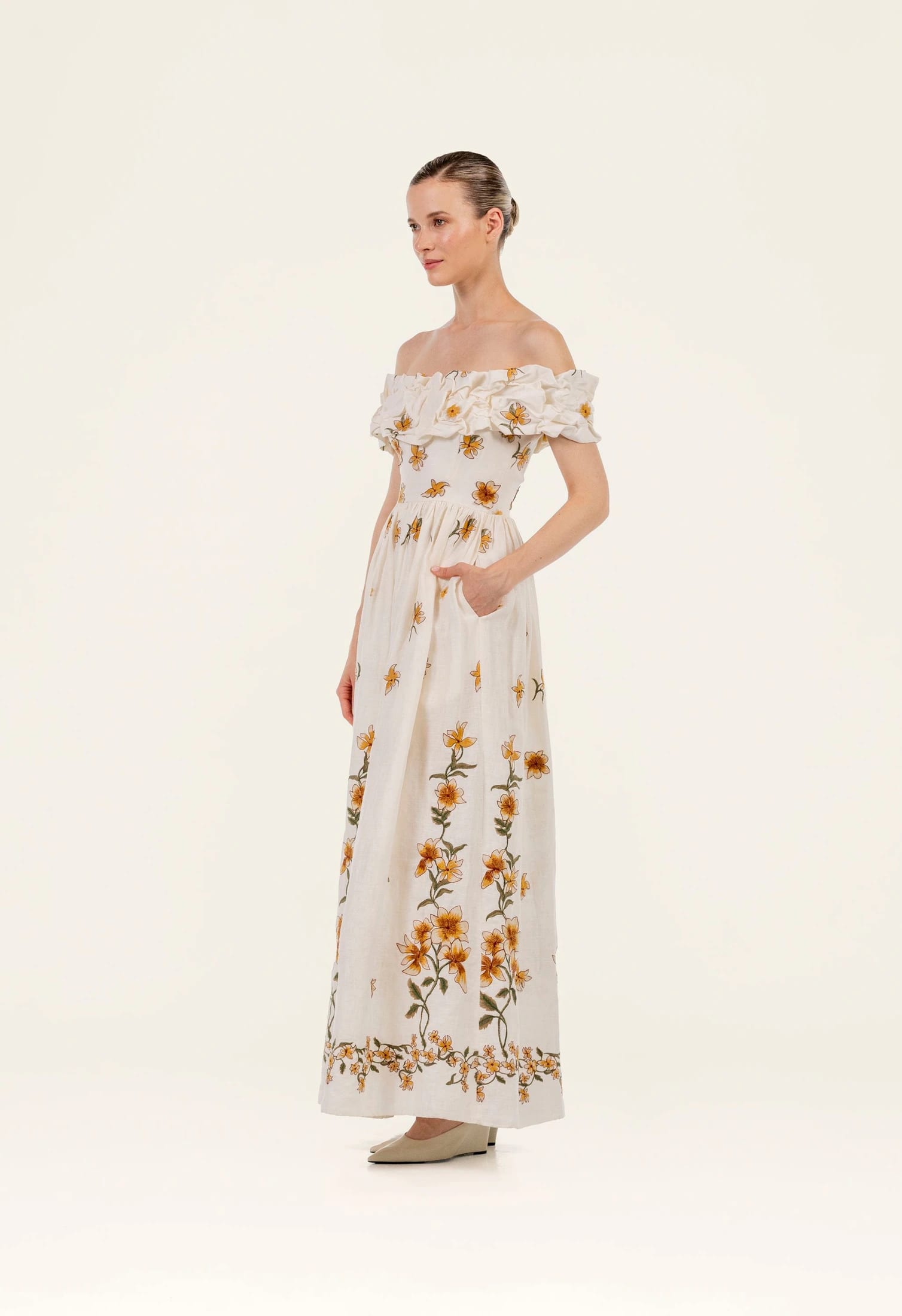Espliego Promesa Maxi Dress - imagen 4