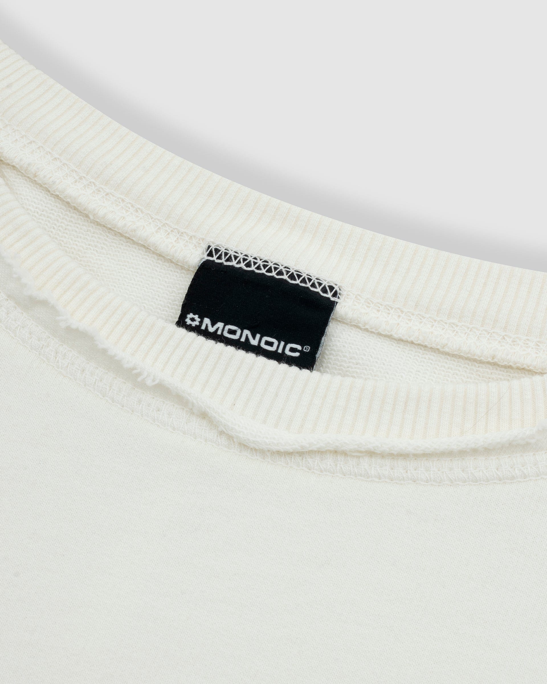 Long Sleeve Boxy T-Shirt – Off White - imagen 4