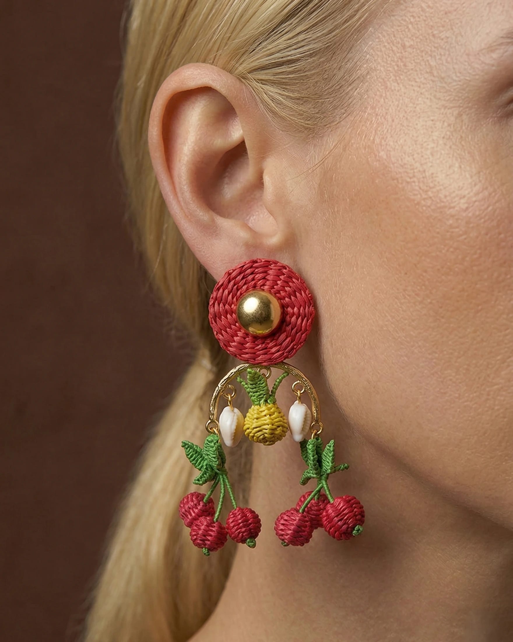 Paprika Maxi Earrings - imagen 1