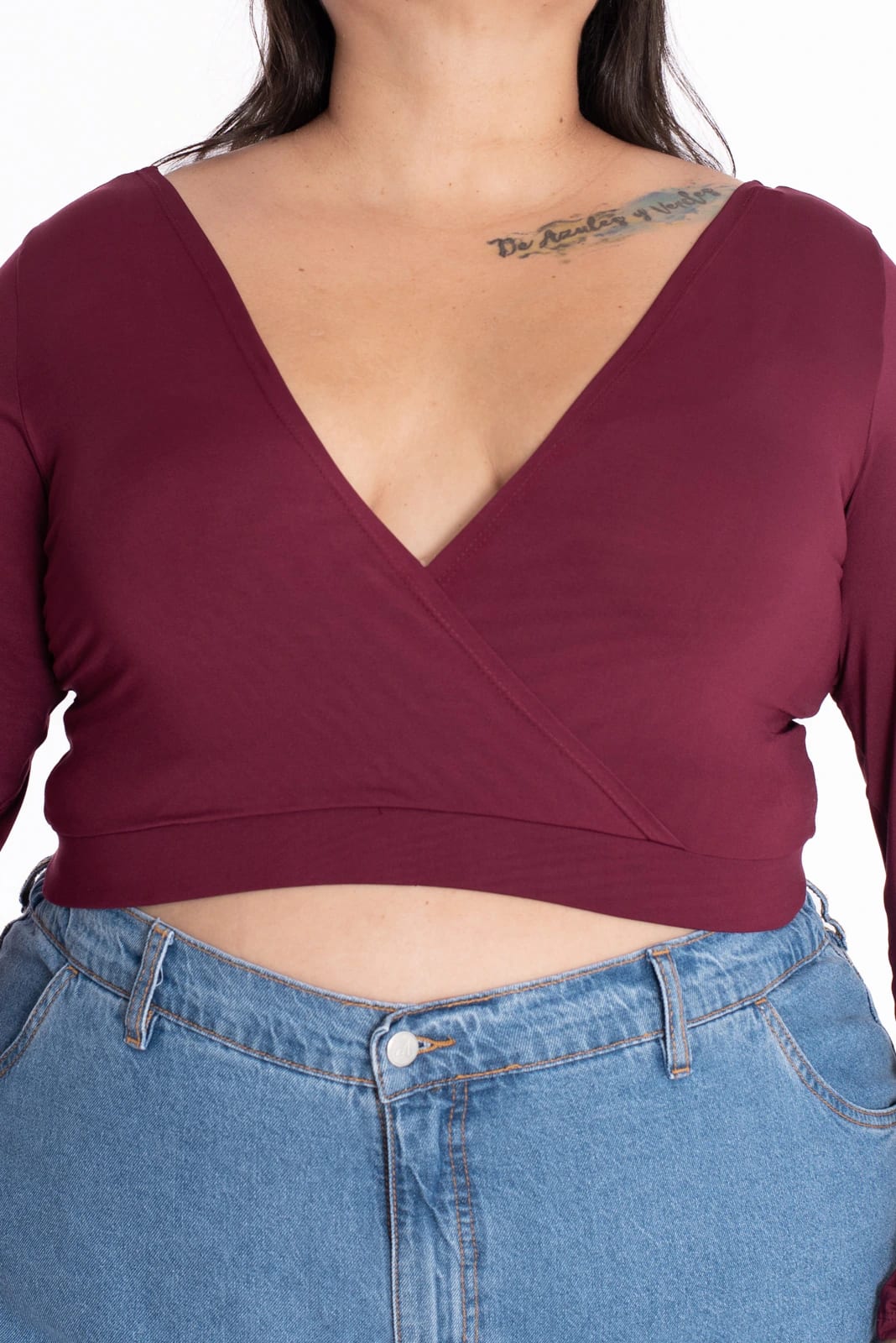 Crop Top Molly Vino - imagen 3