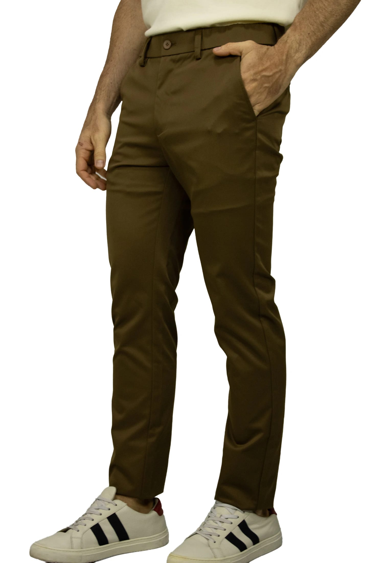 PANTALÓN CAFÉ PARA GOLF - imagen 2