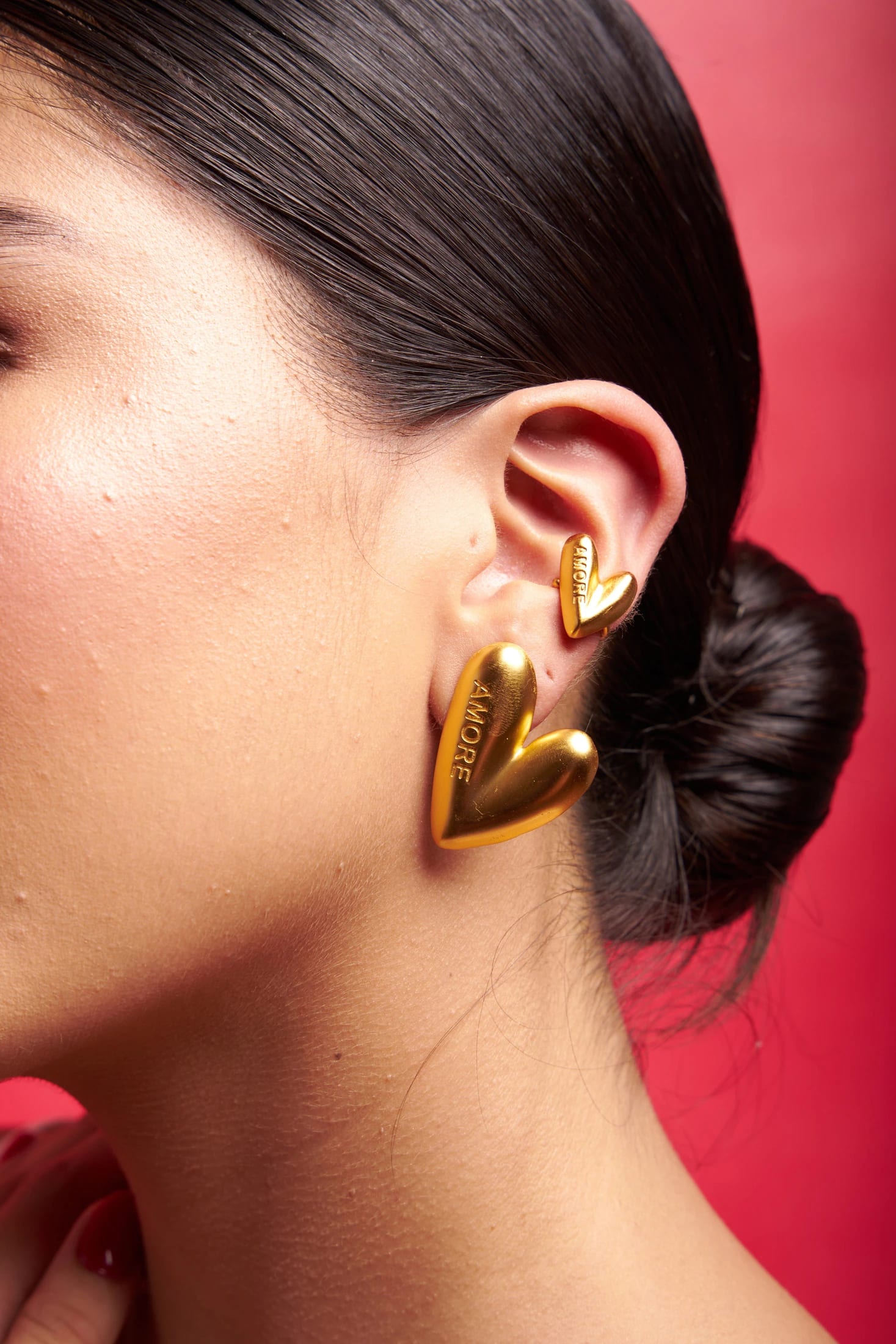 Aretes Amore sencillo - imagen 1