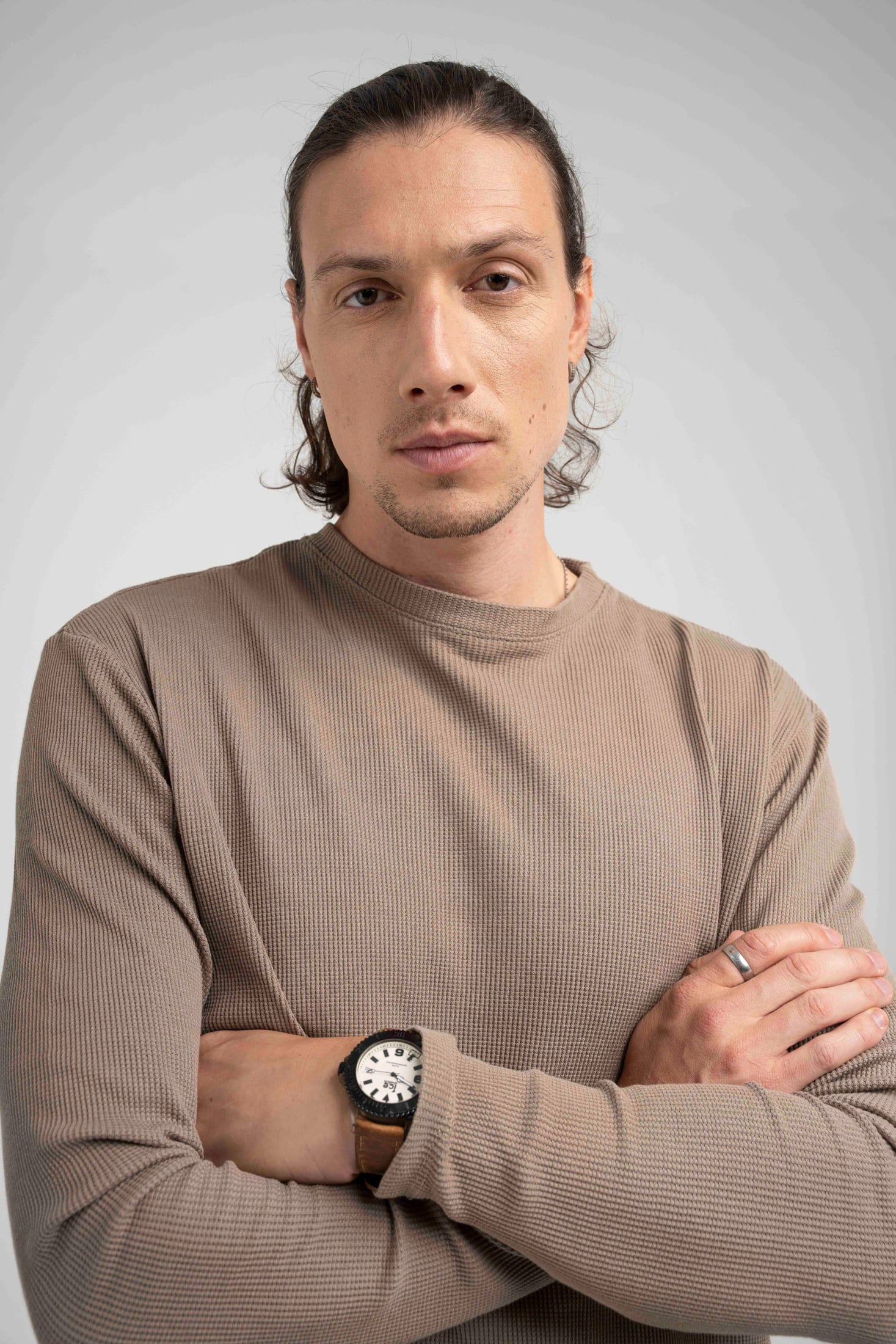 Organic Waffle Crewneck - imagen 4