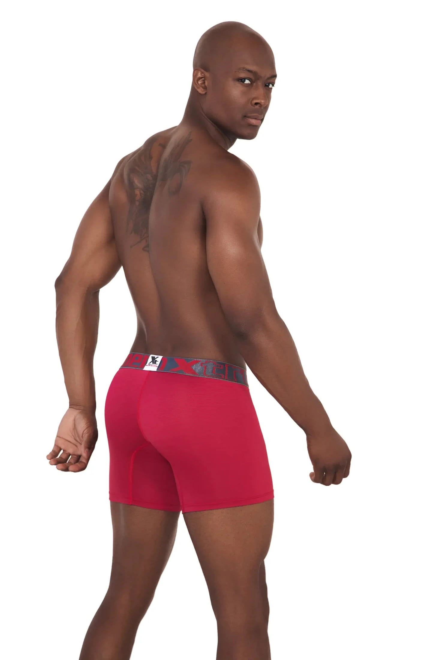 BOXER CLASICO FULL MICROFIBRA ROJO - imagen 2