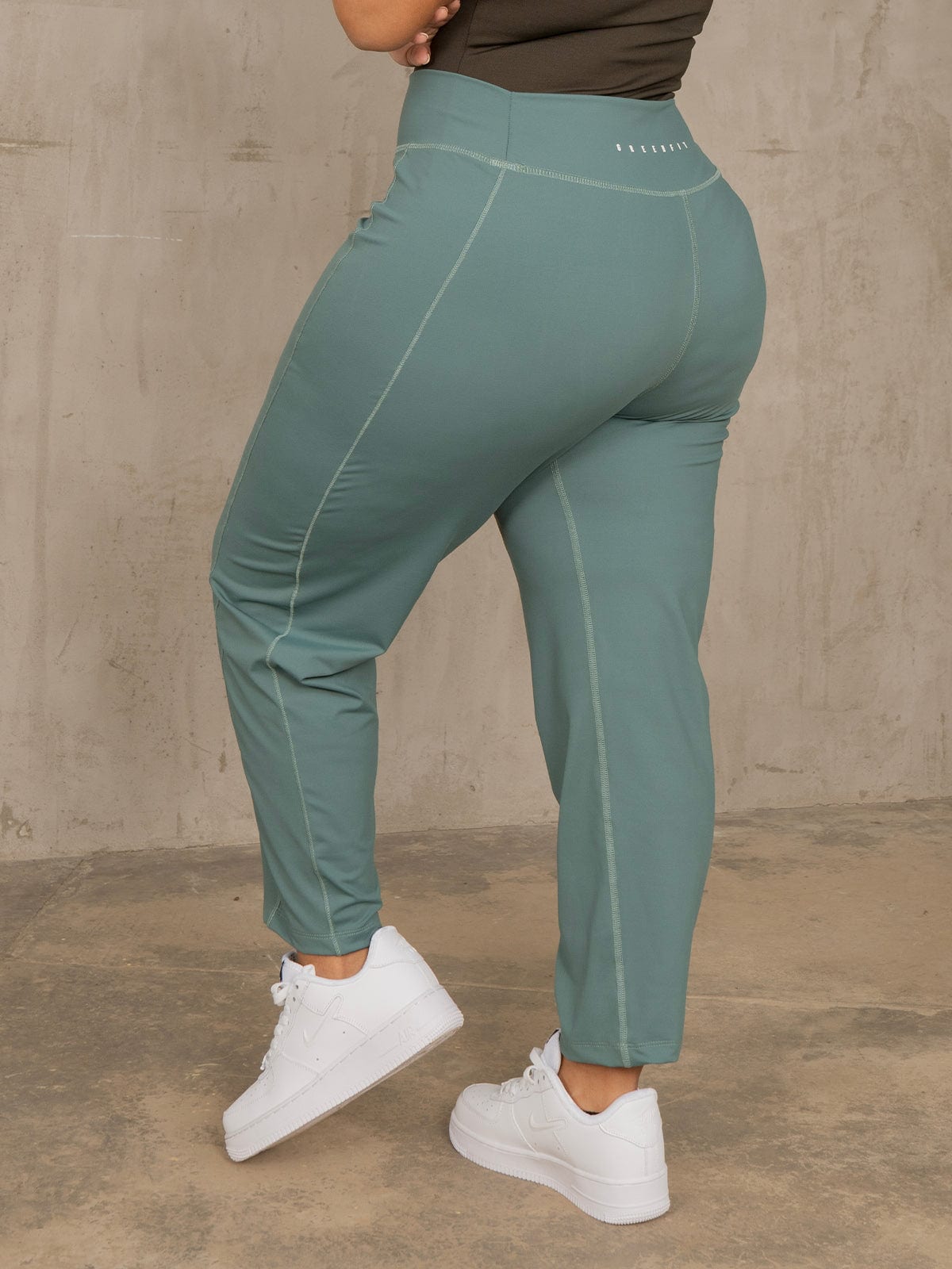 Pantalon lirio verde agua talla plus - imagen 4