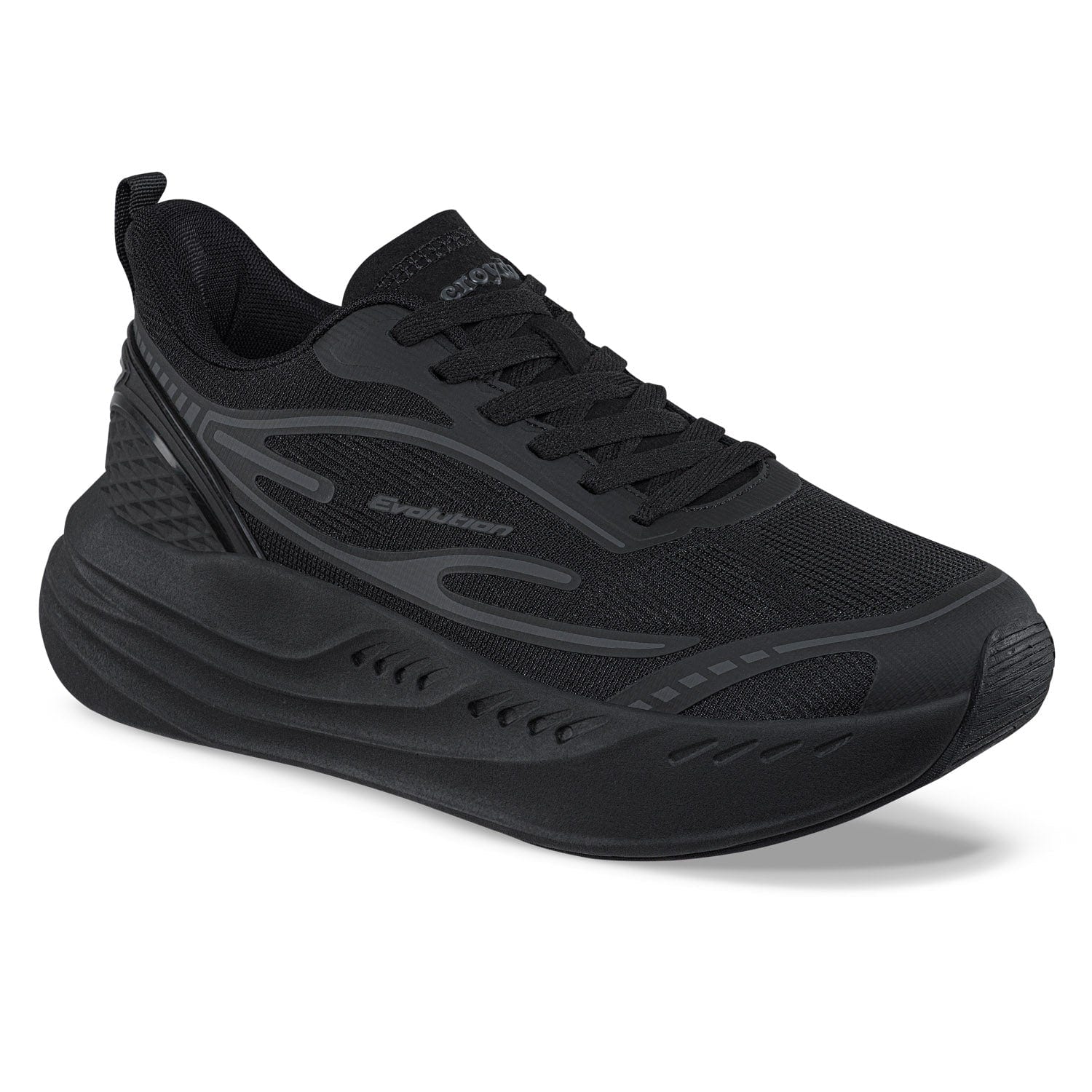 Tenis Running Ziroc Negro-Negro Croydon Para Hombre - imagen 1