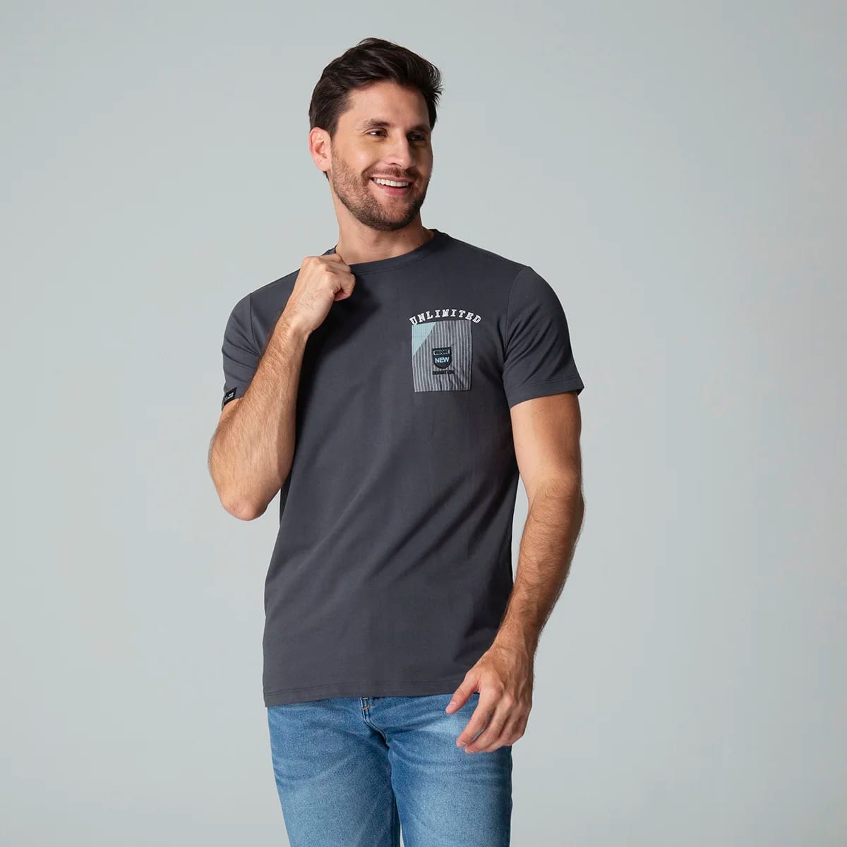 Camiseta Slim Cuello Redondo Unlimited - imagen 5