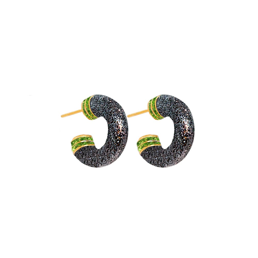 Candongas Orbit Tiny Glitter - imagen 2