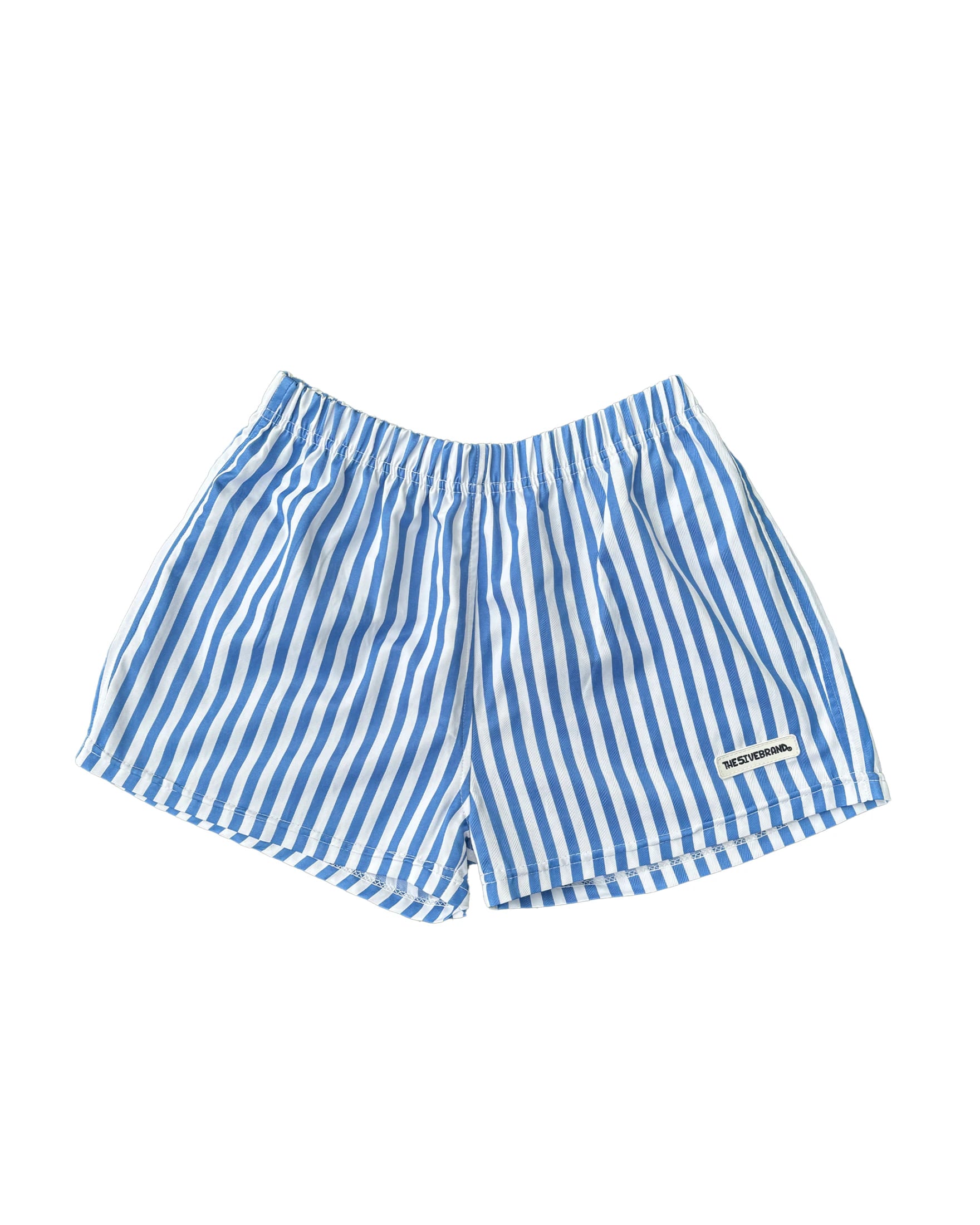 striped Short Azul Mujer - imagen 1