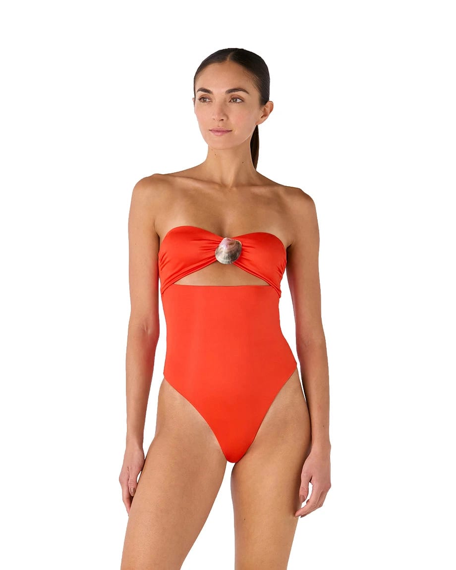 Vestido de Baño Entero Leo Nectarine - imagen 1