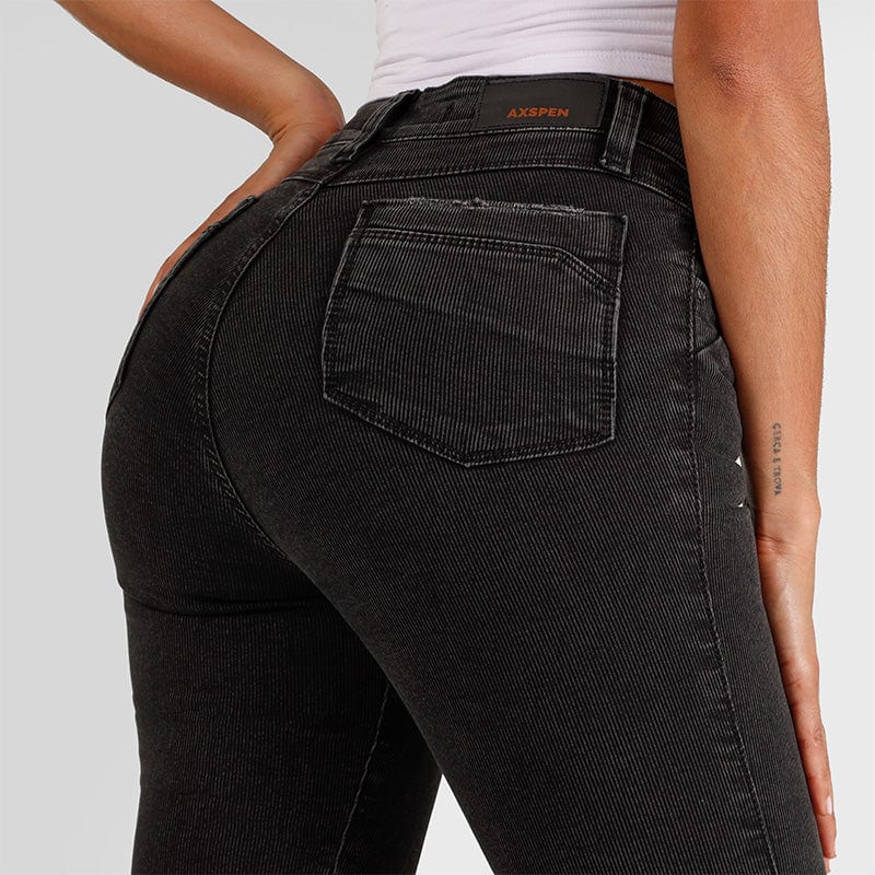 Jean dama Skinny Ax-2588 gris - imagen 3