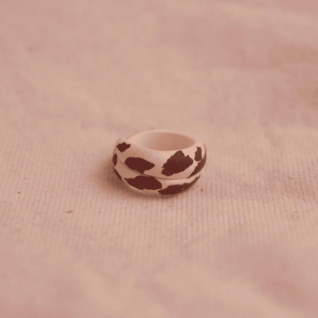 Anillo Bold Cow Print - imagen 4