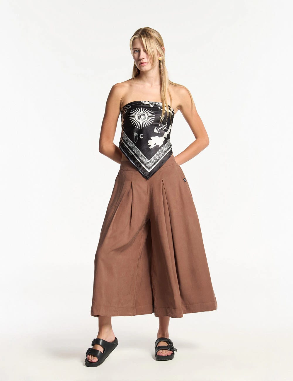 Top pañoleta noche  Mujer - imagen 7