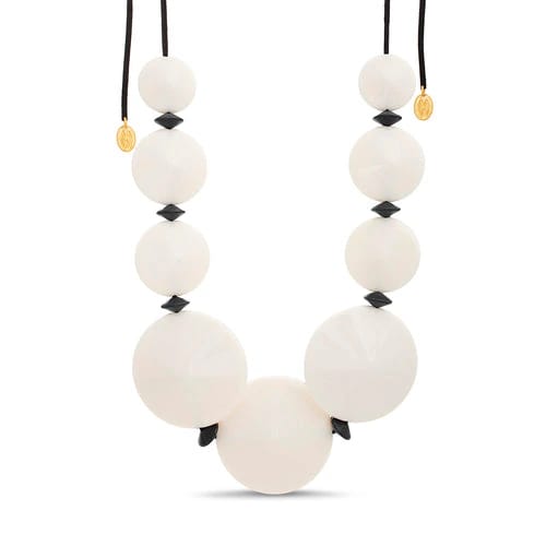 Pointed Circle Station Necklace - imagen 2