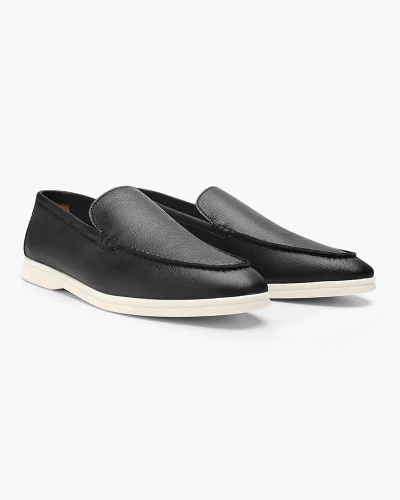 Old Money Cowhide Leather Loafers - imagen 2