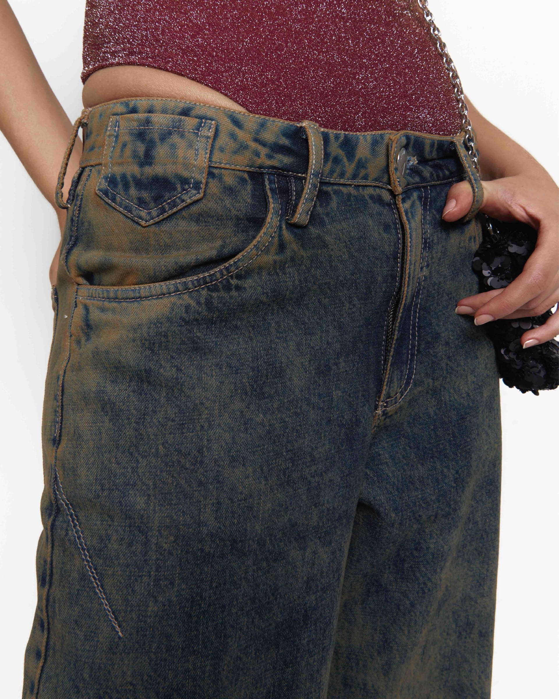CORRODED POCKET JEANS - imagen 2