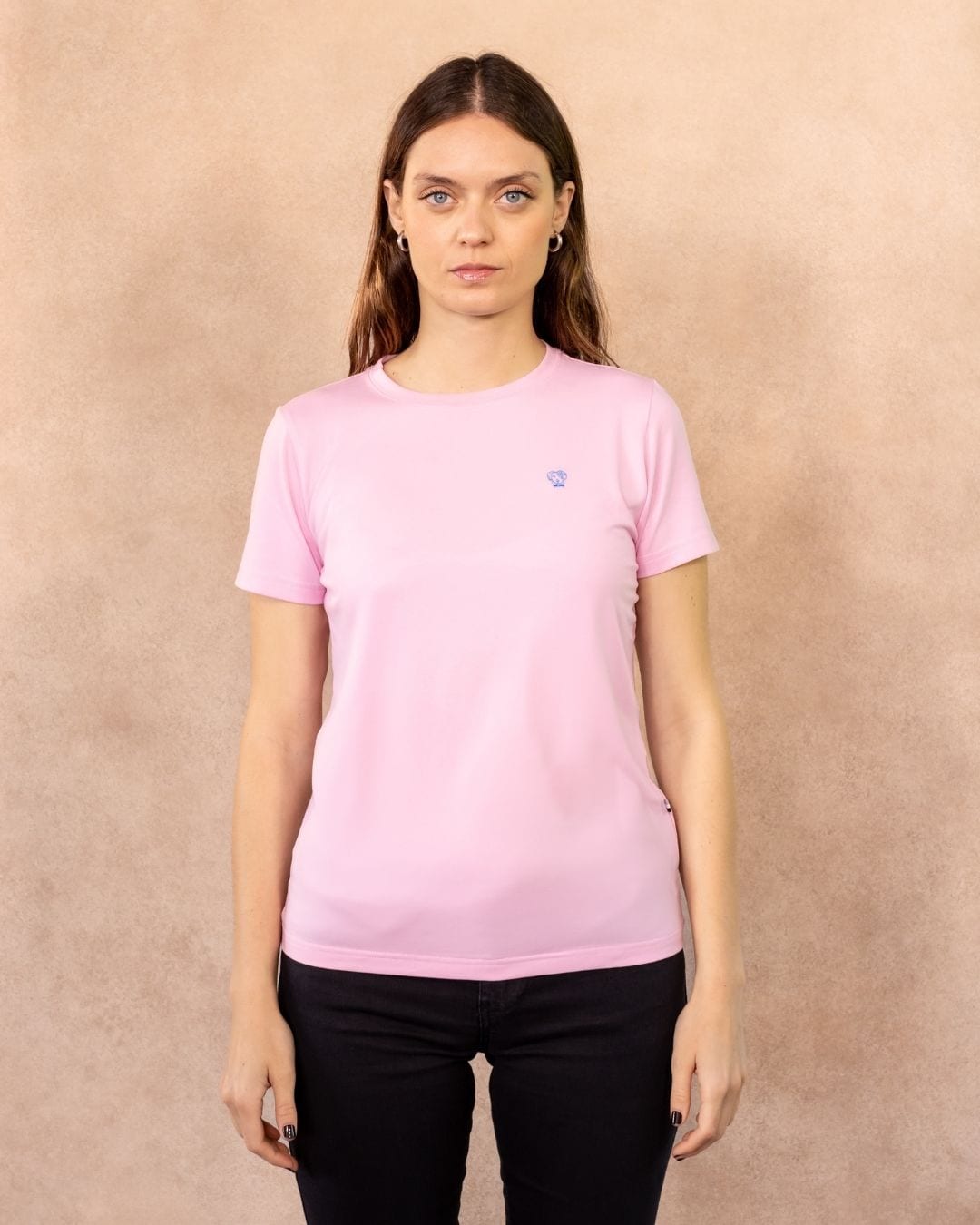 Camiseta Antimanchas de Mujer Rosado - imagen 3