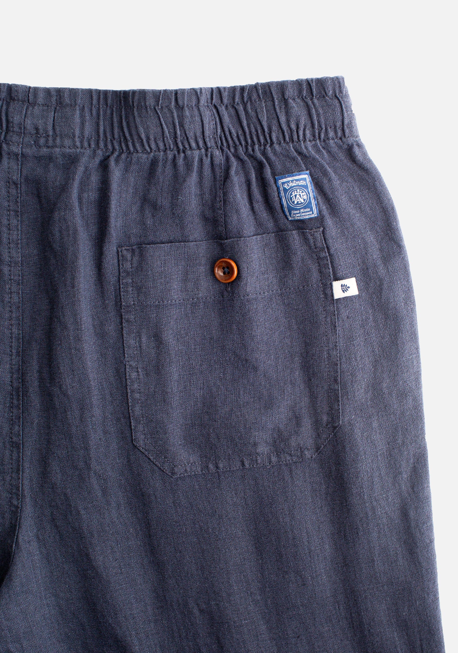 Pantalon H Hopkins Jogger Lino Azul Osc. - imagen 4