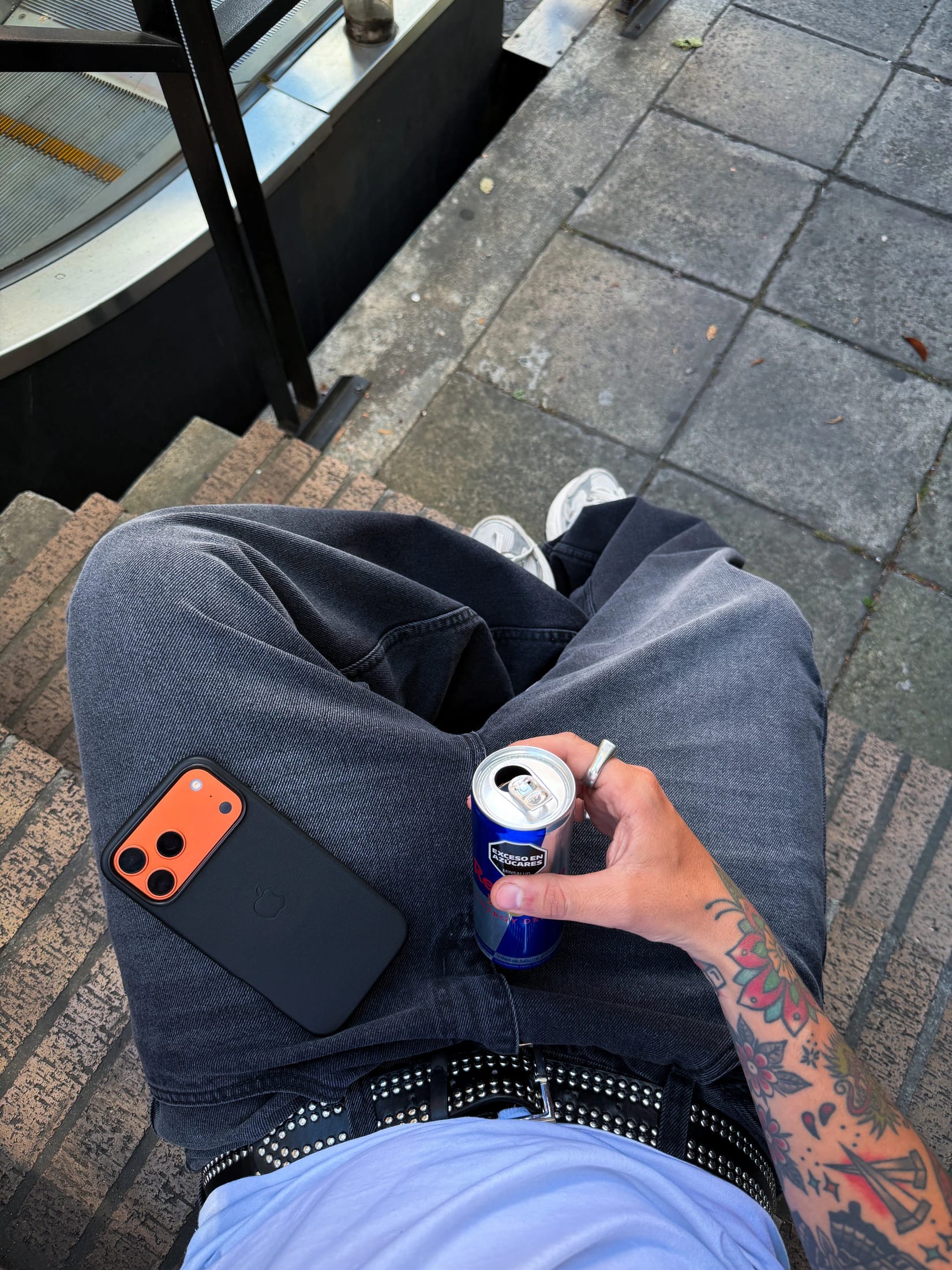 JEAN BAGGY NEGRO SAVAGE RED DISTRICT - imagen 6