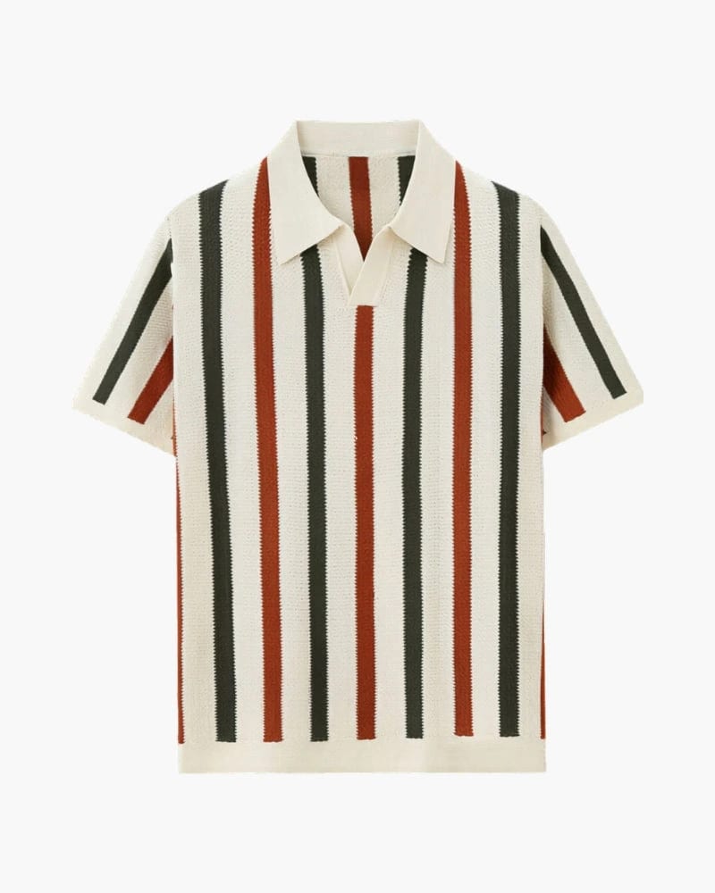 Resort Knit Stripe Polo - imagen 1