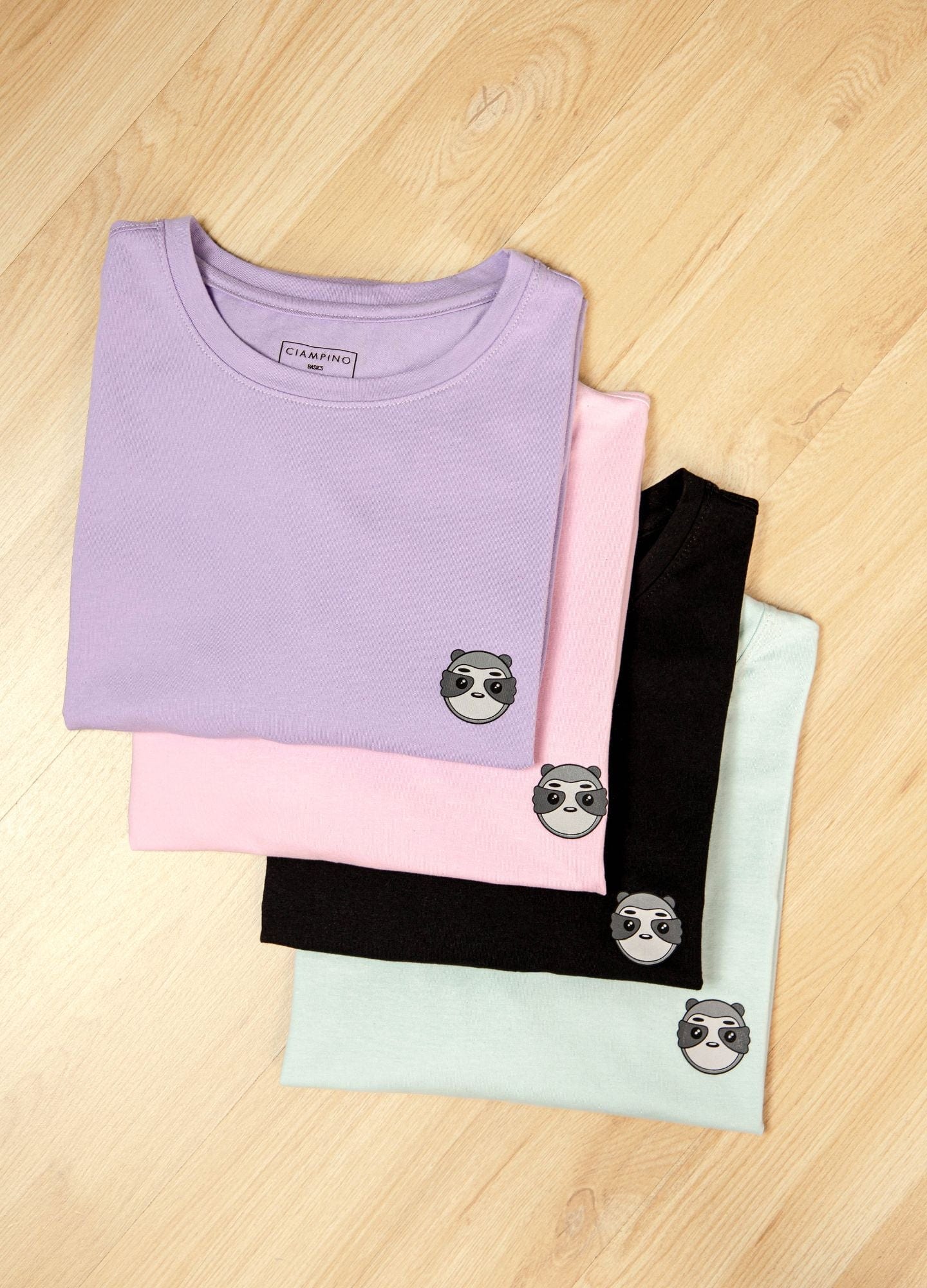 Basic Perezoso Camiseta Regular – Rosa - imagen 5