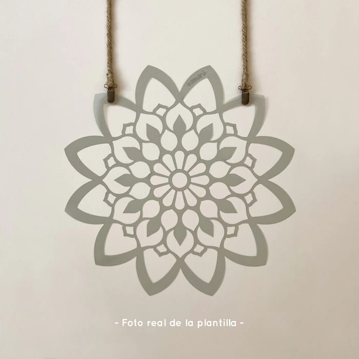 Plantillas para pintar, Vamarú Stencils, Colección Floral 25cm y 48cm, 2und - imagen 8