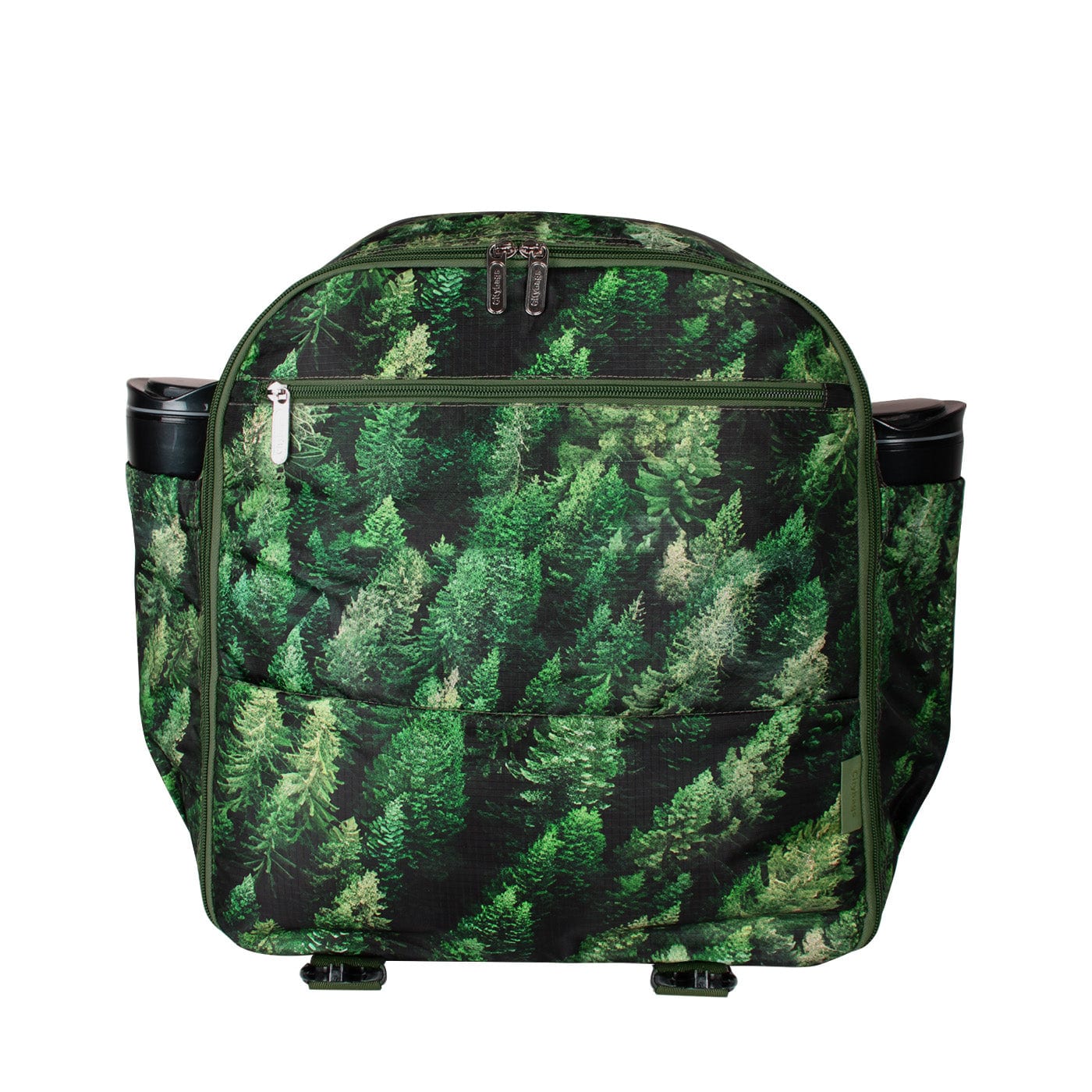 Morral Cabina Tapa Ultra Estampado Bosque Citybags - imagen 3