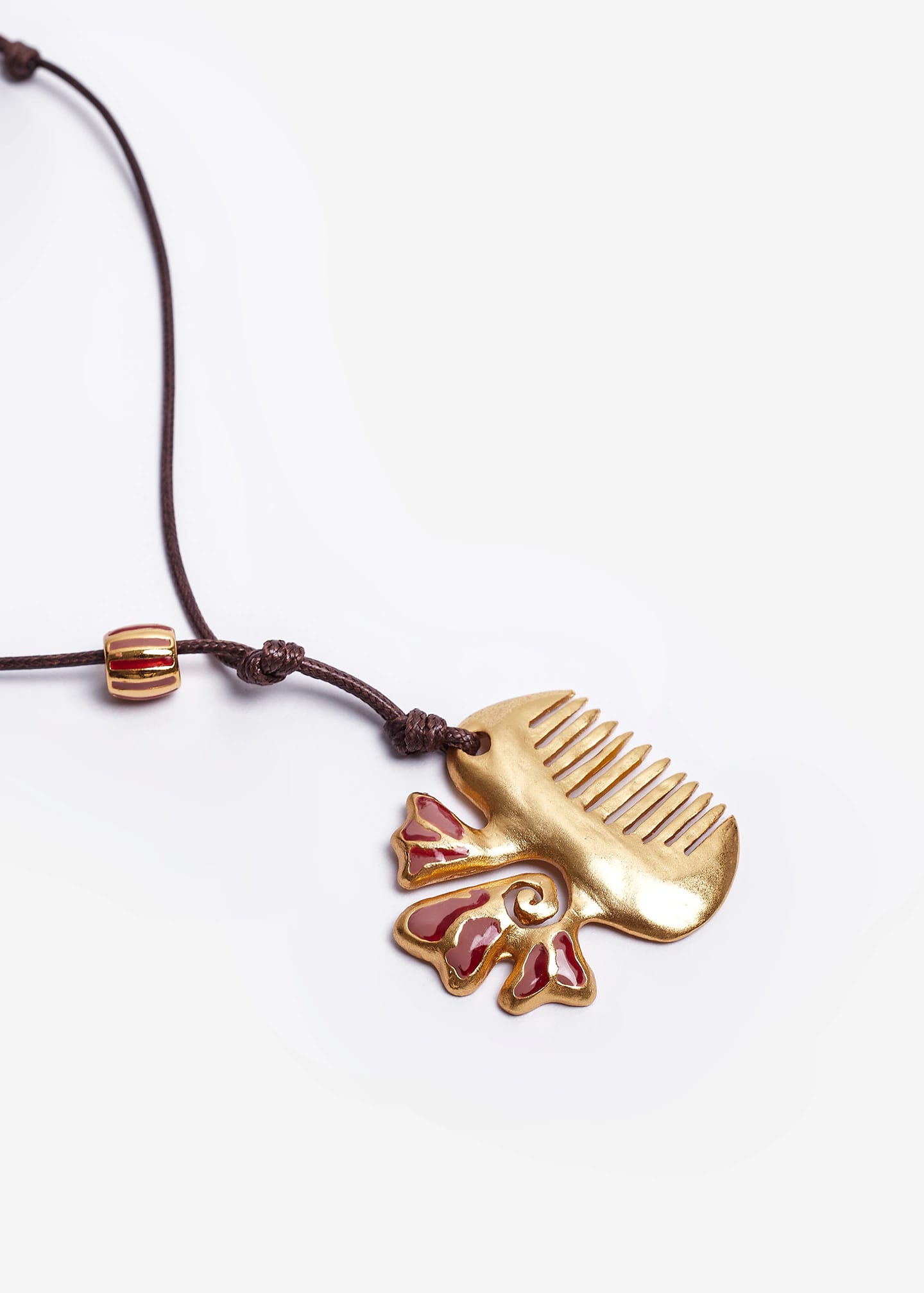Collar Peineta Terracota - imagen 1